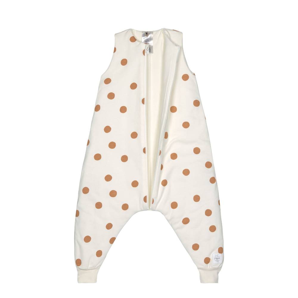 Lässig Kinder Schlafoverall 2,5 TOG, Big Dots, Milky Preisnachlass