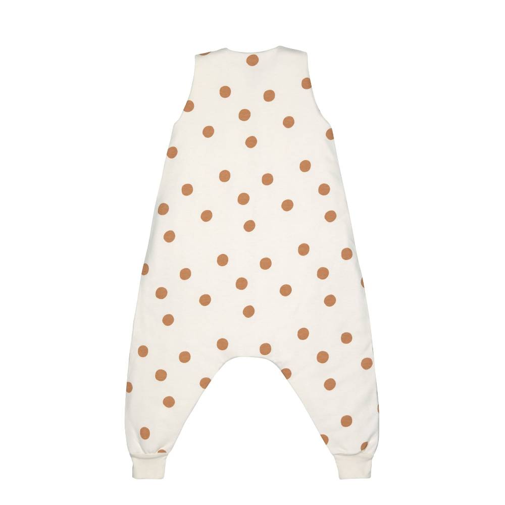Lässig Kinder Schlafoverall 2,5 TOG, Big Dots, Milky Preisnachlass