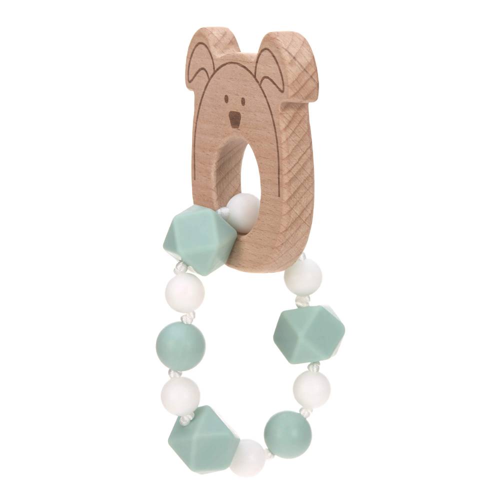 Lässig Greifling mit Beißhilfe - Teether Bracelet, Little Chums Dog Vatertagsangebot
