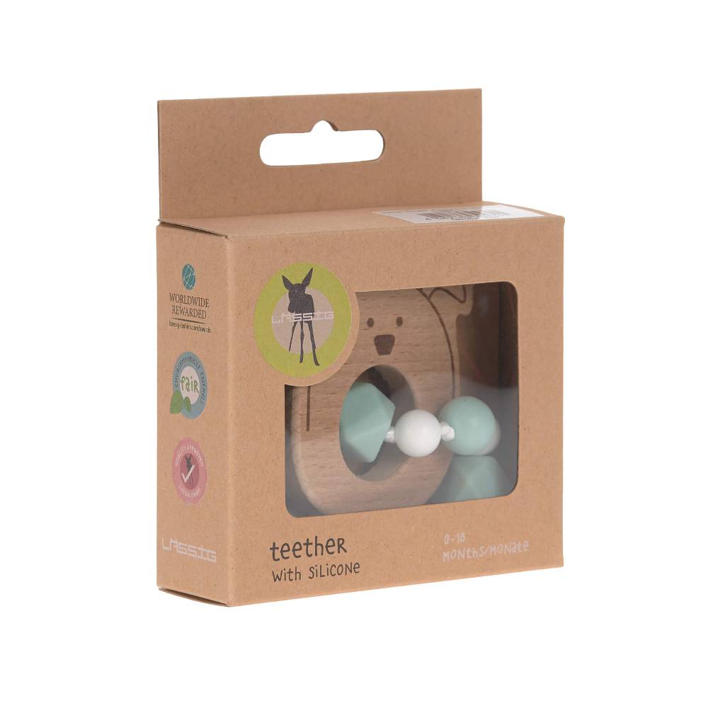 Lässig Greifling mit Beißhilfe - Teether Bracelet, Little Chums Dog Vatertagsangebot