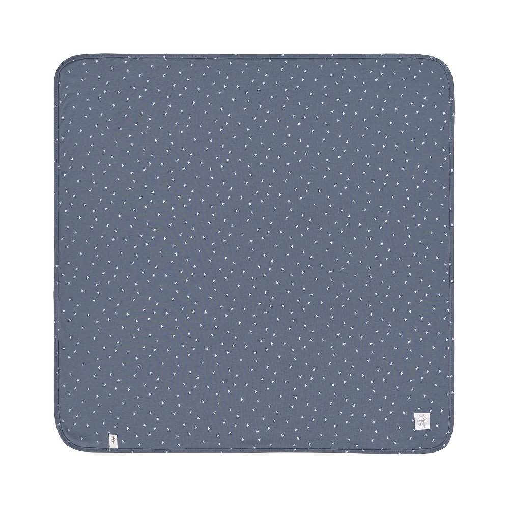 Lässig Babydecke - Bio Baumwolle, Triangle Blue Jubiläumsangebot