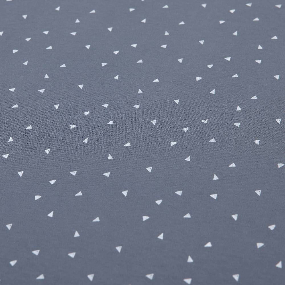Lässig Babydecke - Bio Baumwolle, Triangle Blue Jubiläumsangebot