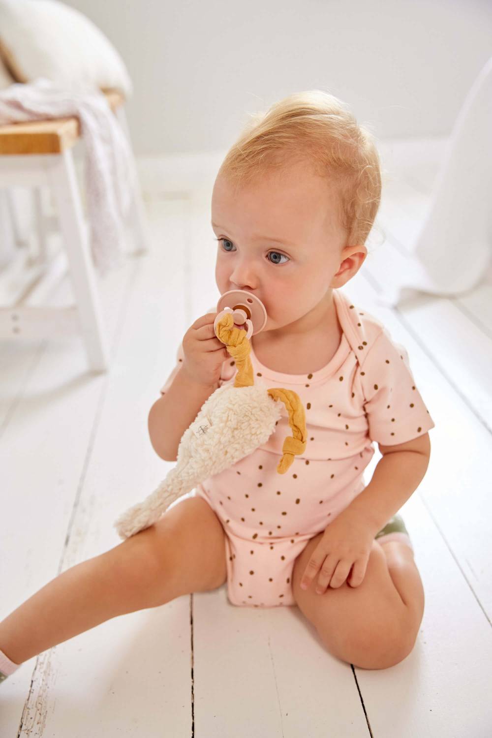 Lässig Schnuffeltuch GOTS - Baby Comforter, Tiny Farmer Gans Bestseller