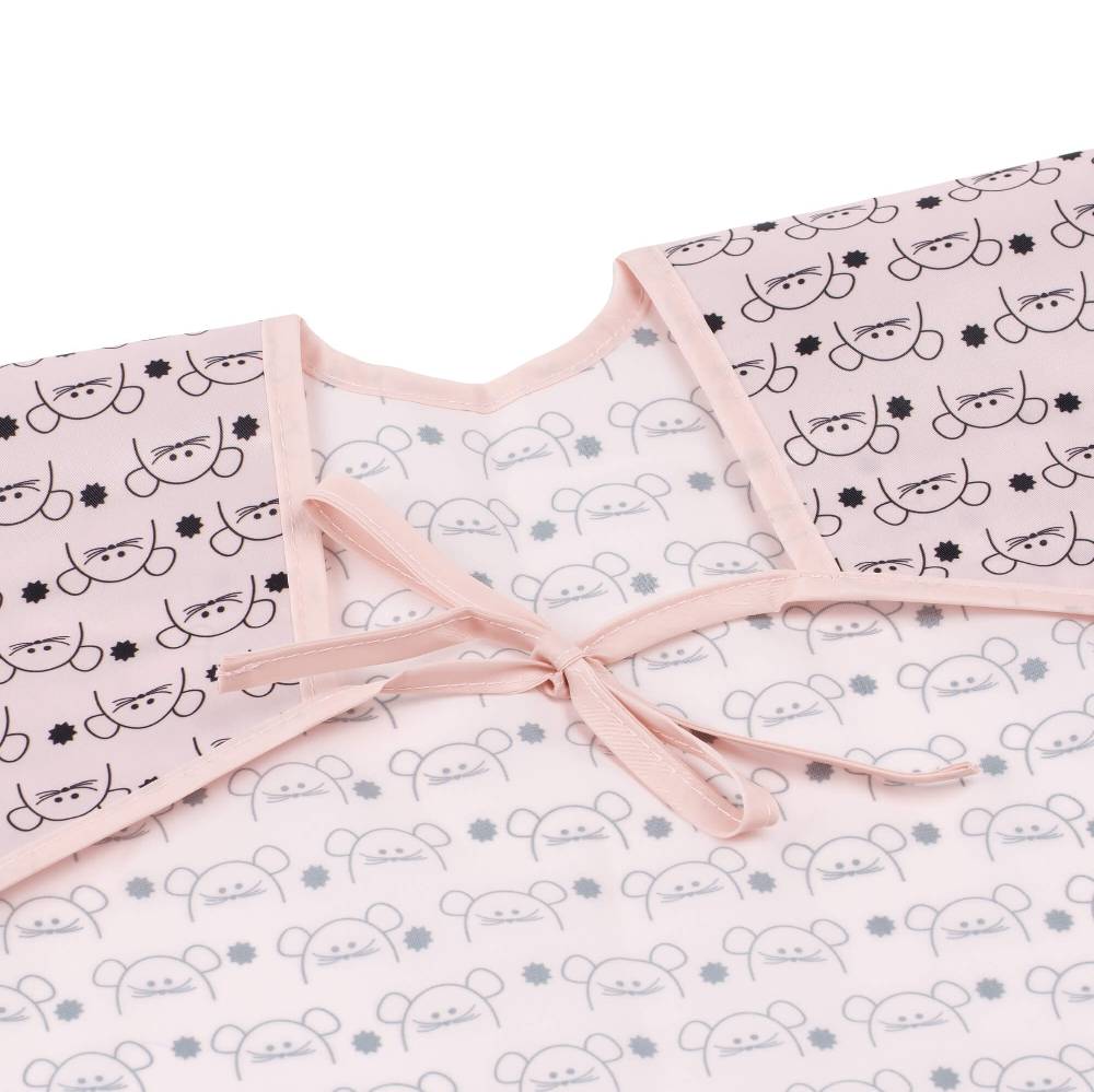 Lässig Ärmellätzchen - Bib Long Sleeve, Little Chums Mouse Tiefpreis