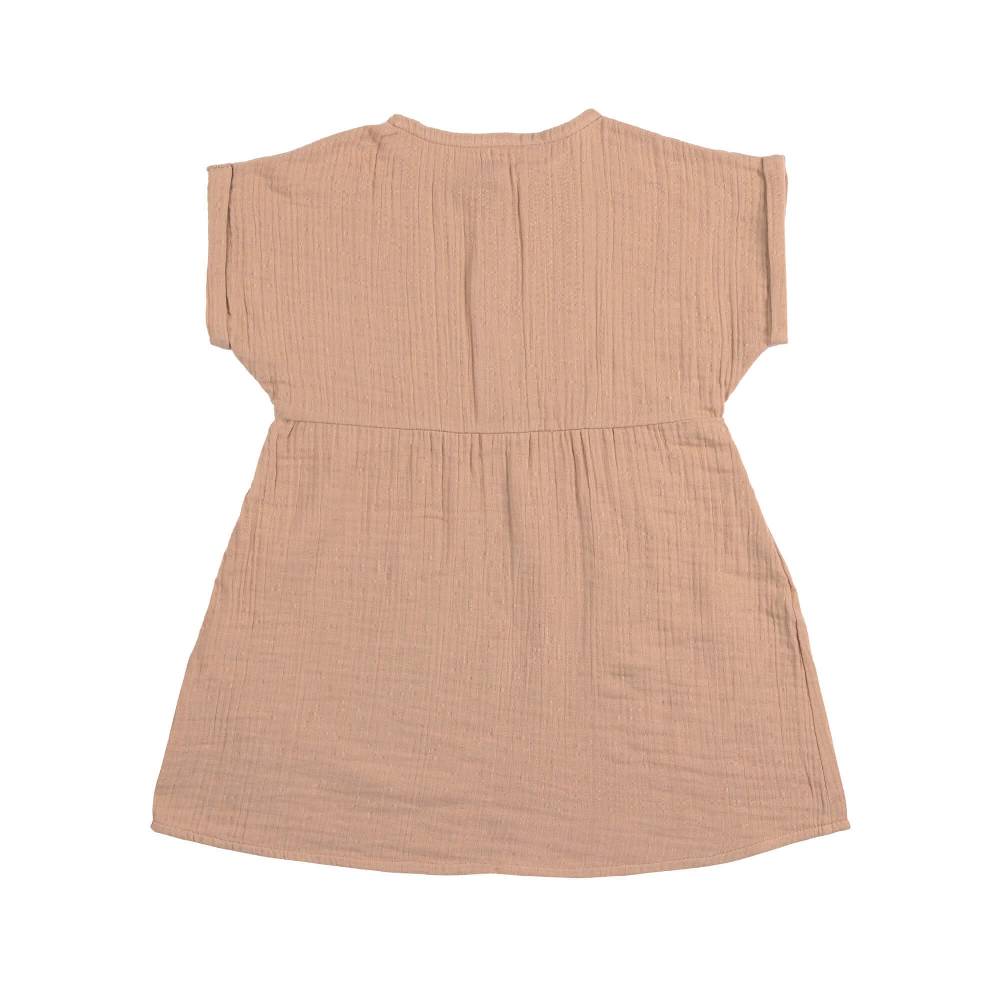 Lässig Musselin Kinderkleid - Bio Baumwolle, Orange Bis zu 60% Rabatt