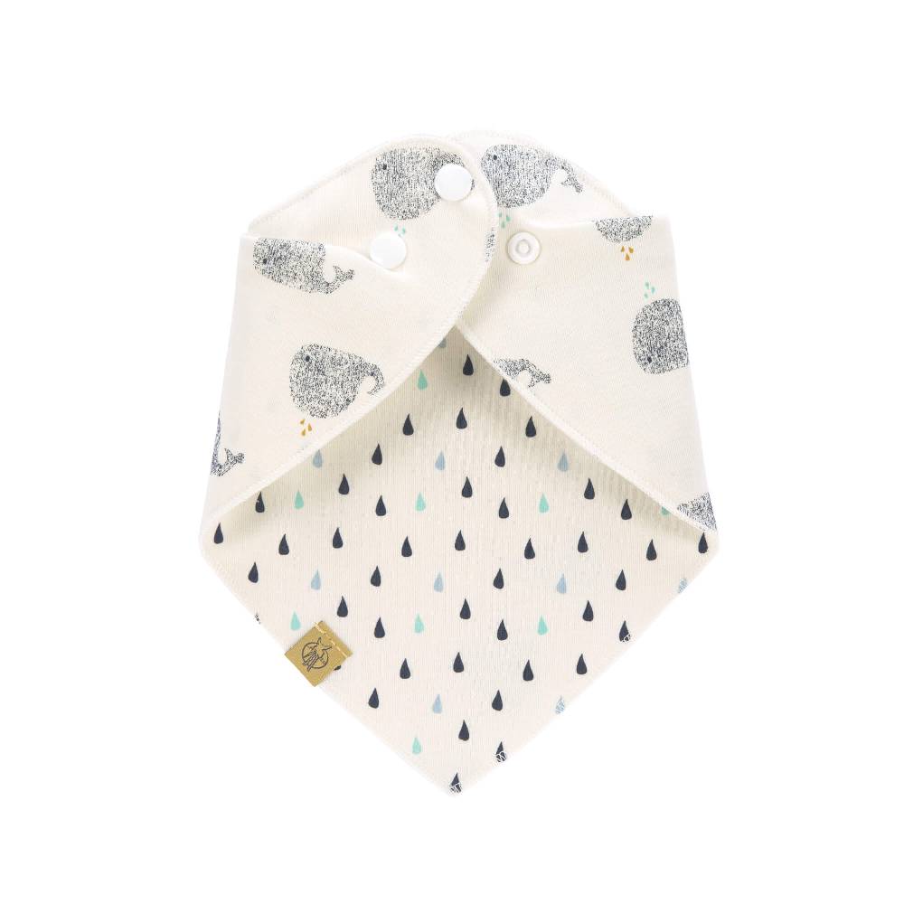 Lässig Dreieckstuch Baby - Bandana, Little Water Whale Vierteljährliche Förderung