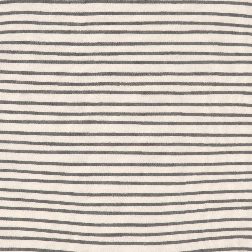 Lässig Baby Schlafanzug mit Füßen - Bio Baumwolle, Striped, Grau Bis zu 55% Rabatt