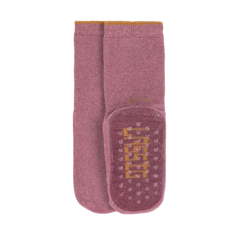 Lässig Kinder Antirutsch-Socken (2er-Set), Rosewood Black Friday Preise
