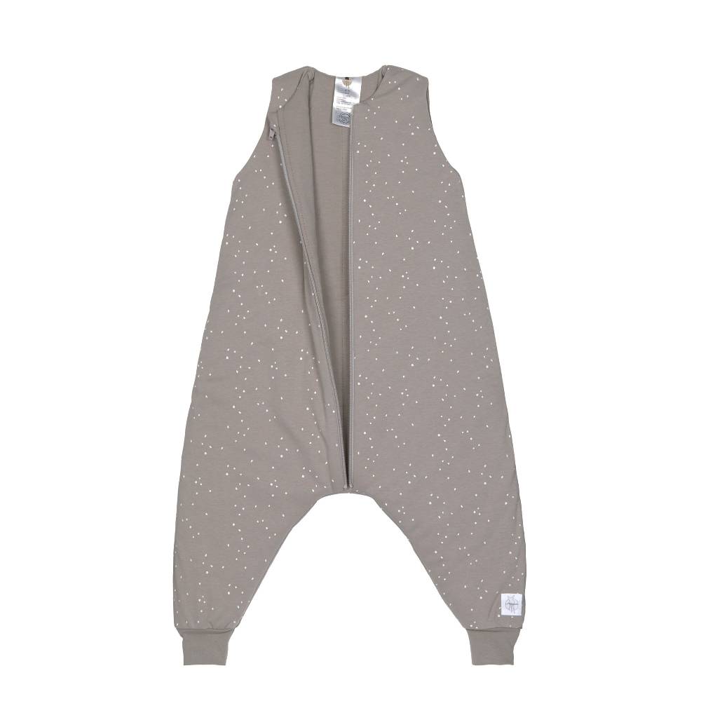 Lässig Kinder Schlafoverall 2,5 TOG, Sprinkle, Taupe zollfrei