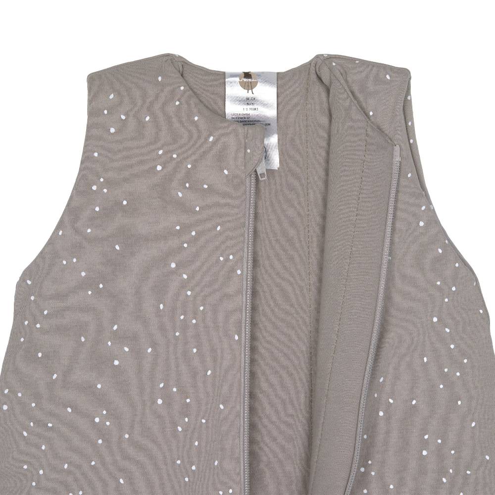 Lässig Kinder Schlafoverall 2,5 TOG, Sprinkle, Taupe zollfrei