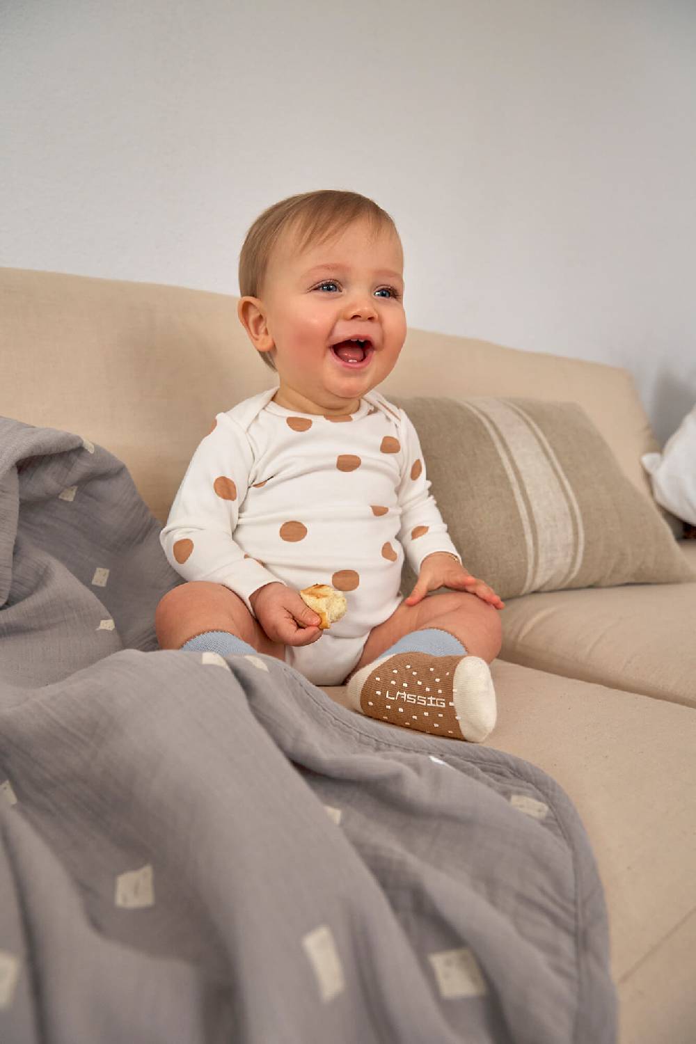 Lässig Kinder Socken 3er-Set, Hellblau Karamell Günstiger Verkauf