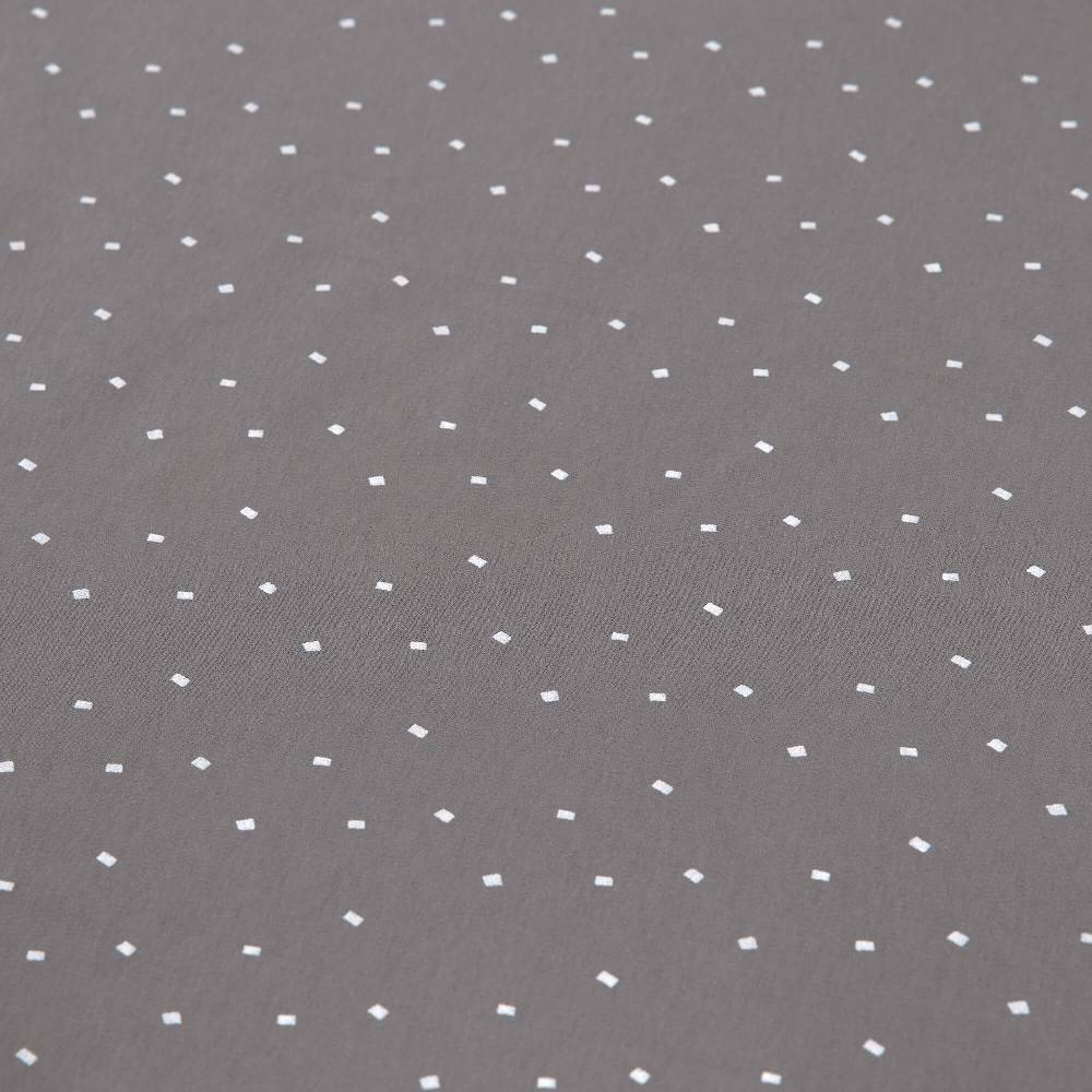 Lässig Babydecke - Bio Baumwolle, Spots Anthracite Sonderangebot