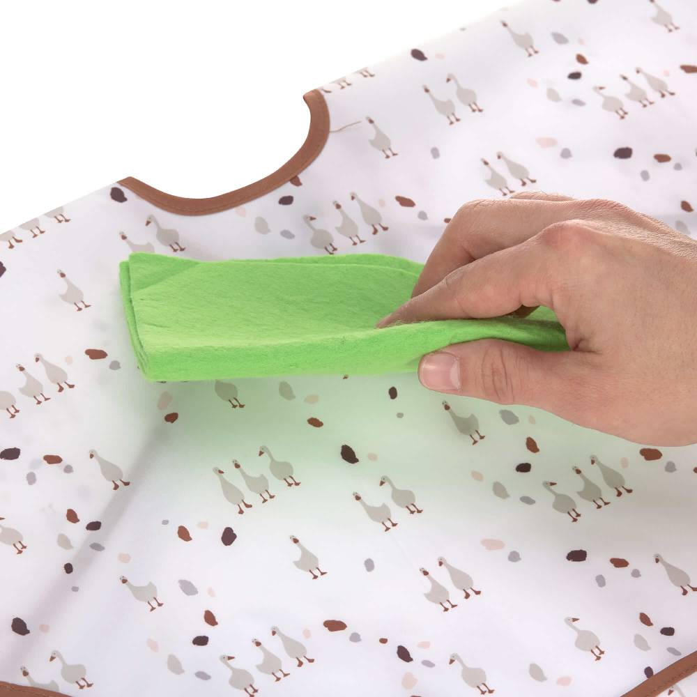 Lässig Ärmellätzchen (2 Stk) - Long Sleeve Bib, Tiny Farmer Gans Rabatt