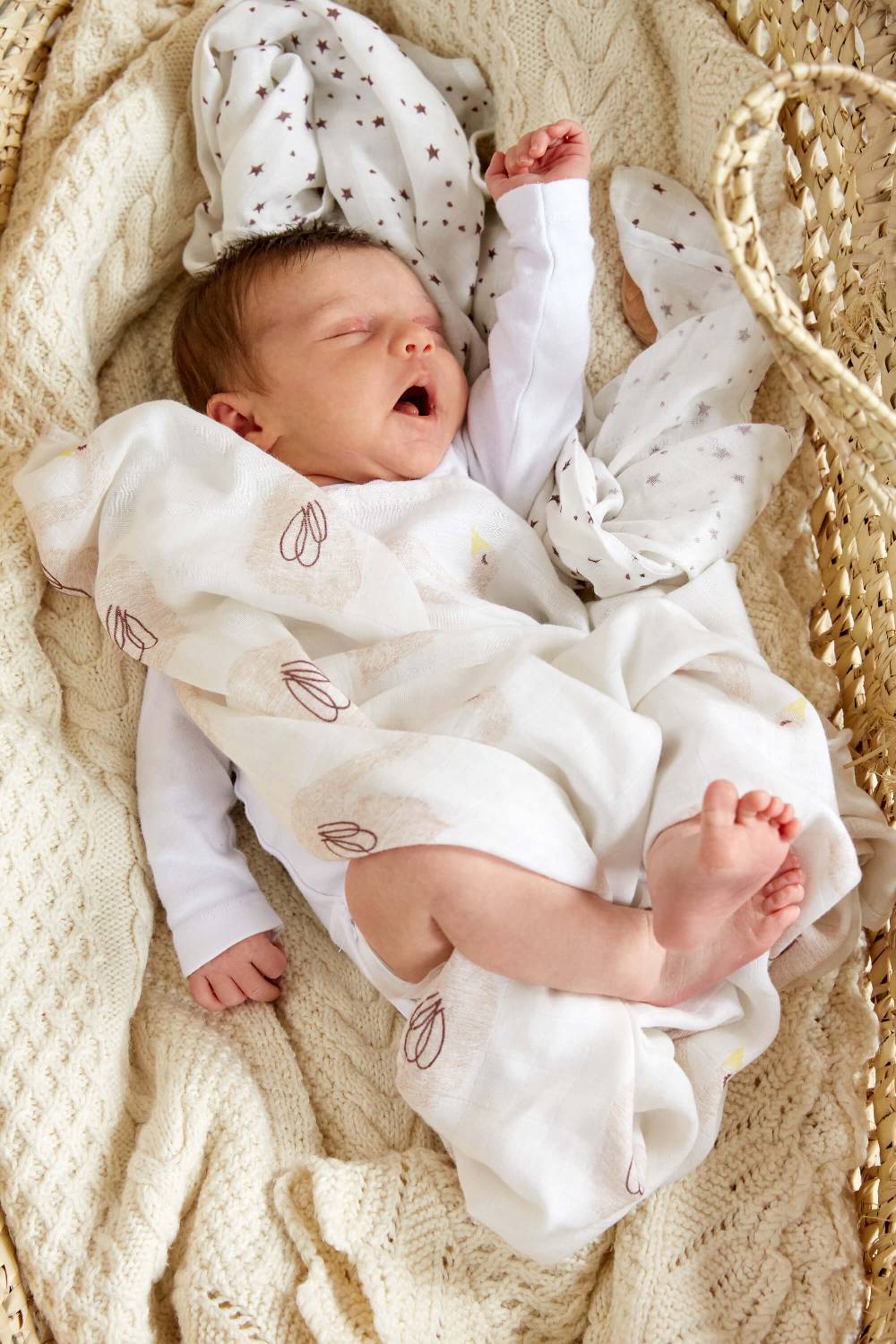 Lässig Mulltücher (2 Stk) - Heavenly Soft Swaddle XL, Little Water Swan Cyber Monday