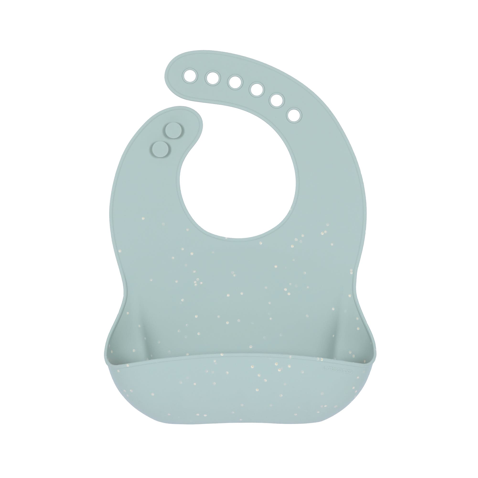 Lässig Silikon Lätzchen (2 Stk), Blau Beige Osterangebot