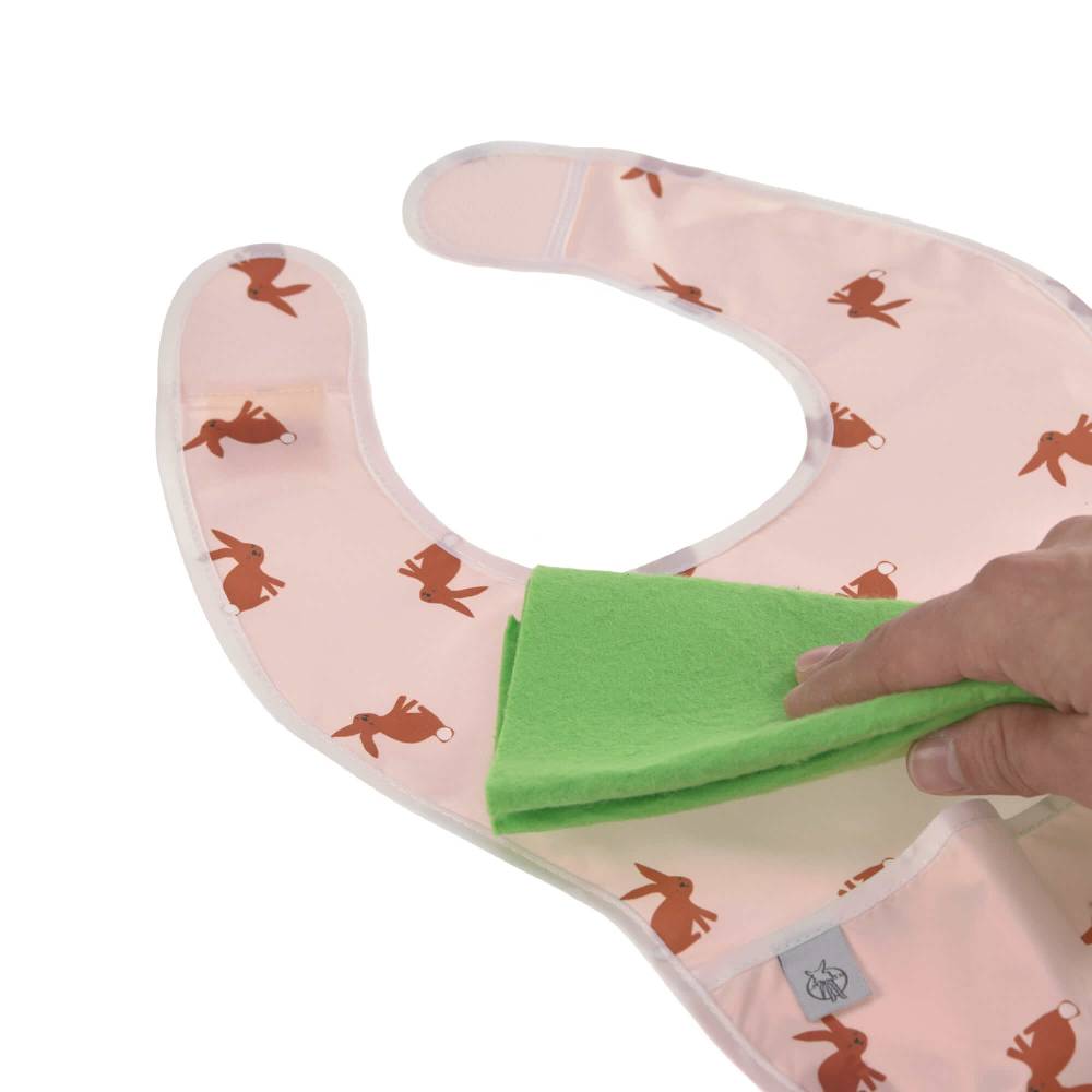 Lässig Lätzchen mit Auffangtasche (2 Stk) - Little Forest, Hase (6 bis 24 Monate) Jubiläumsangebot