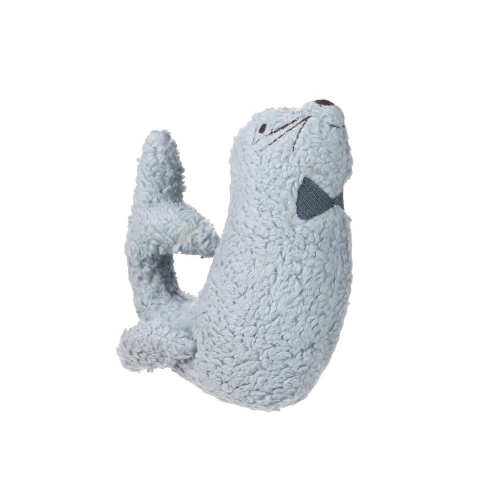 Lässig Kuscheltier mit Rassel & Knisterpapier - Knitted Toy, More Magic Seal Exklusive Angebote