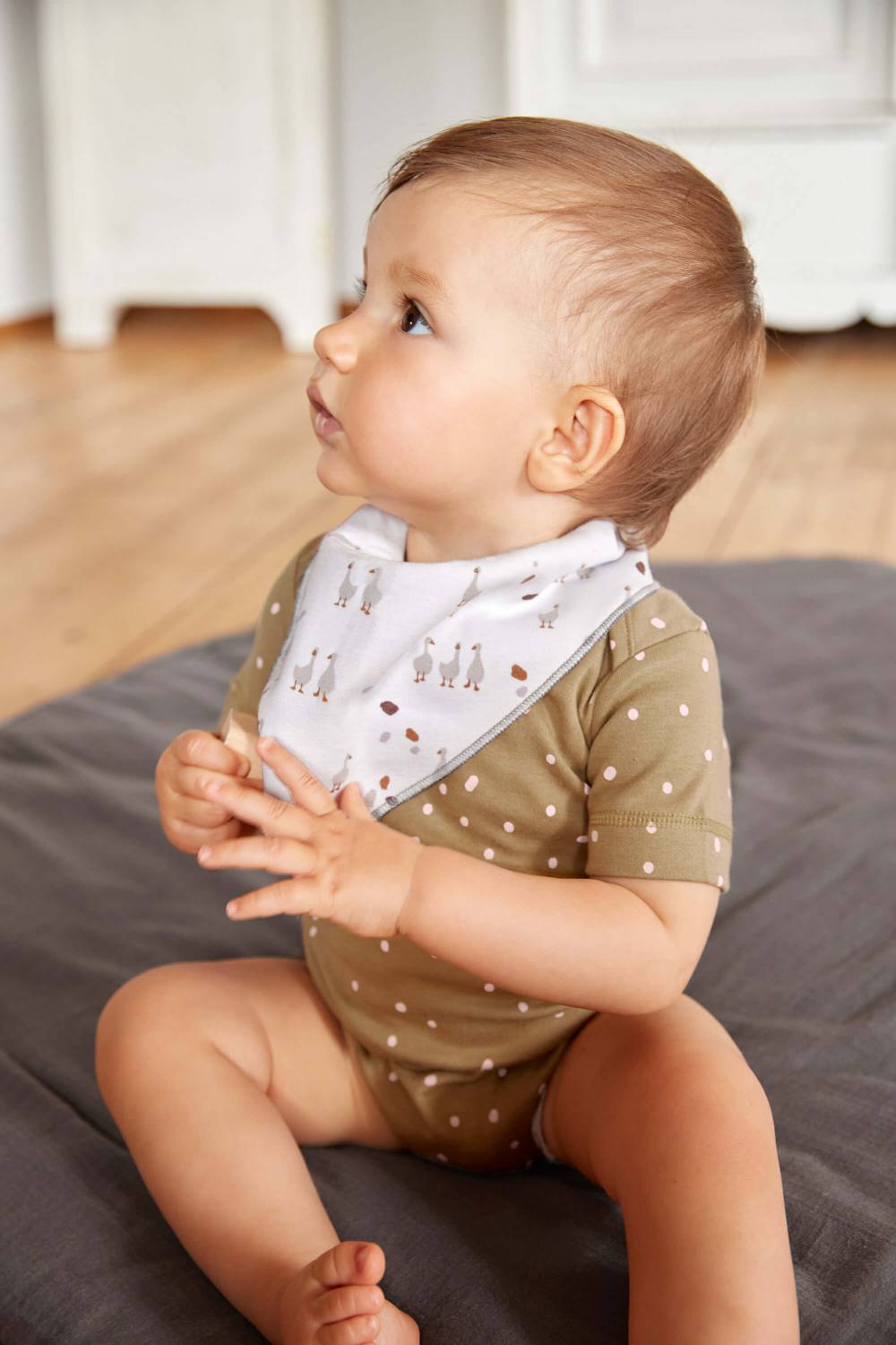 Lässig Dreieckstuch Baby (2 Stk) - Bandana, Tiny Farmer Gans Saisonale Angebote