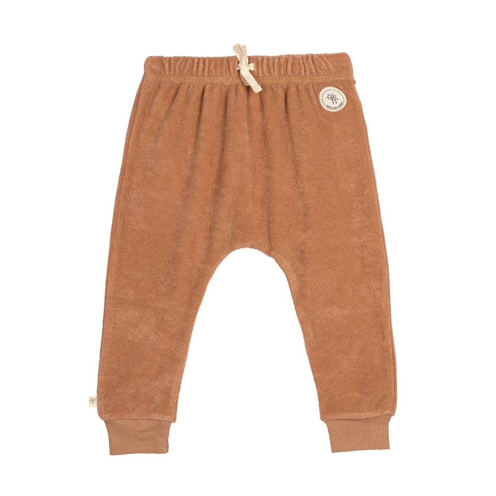 Lässig Frottee Hose Kinder, Karamell