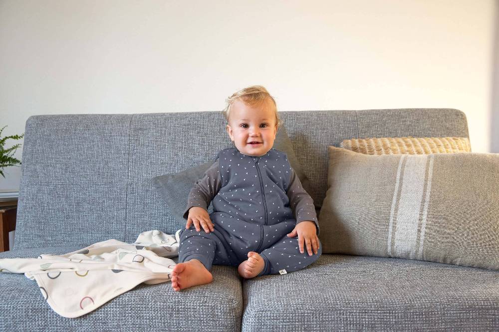Lässig Babydecke - Bio Baumwolle, Circles Offwhite Riesige Rabatte
