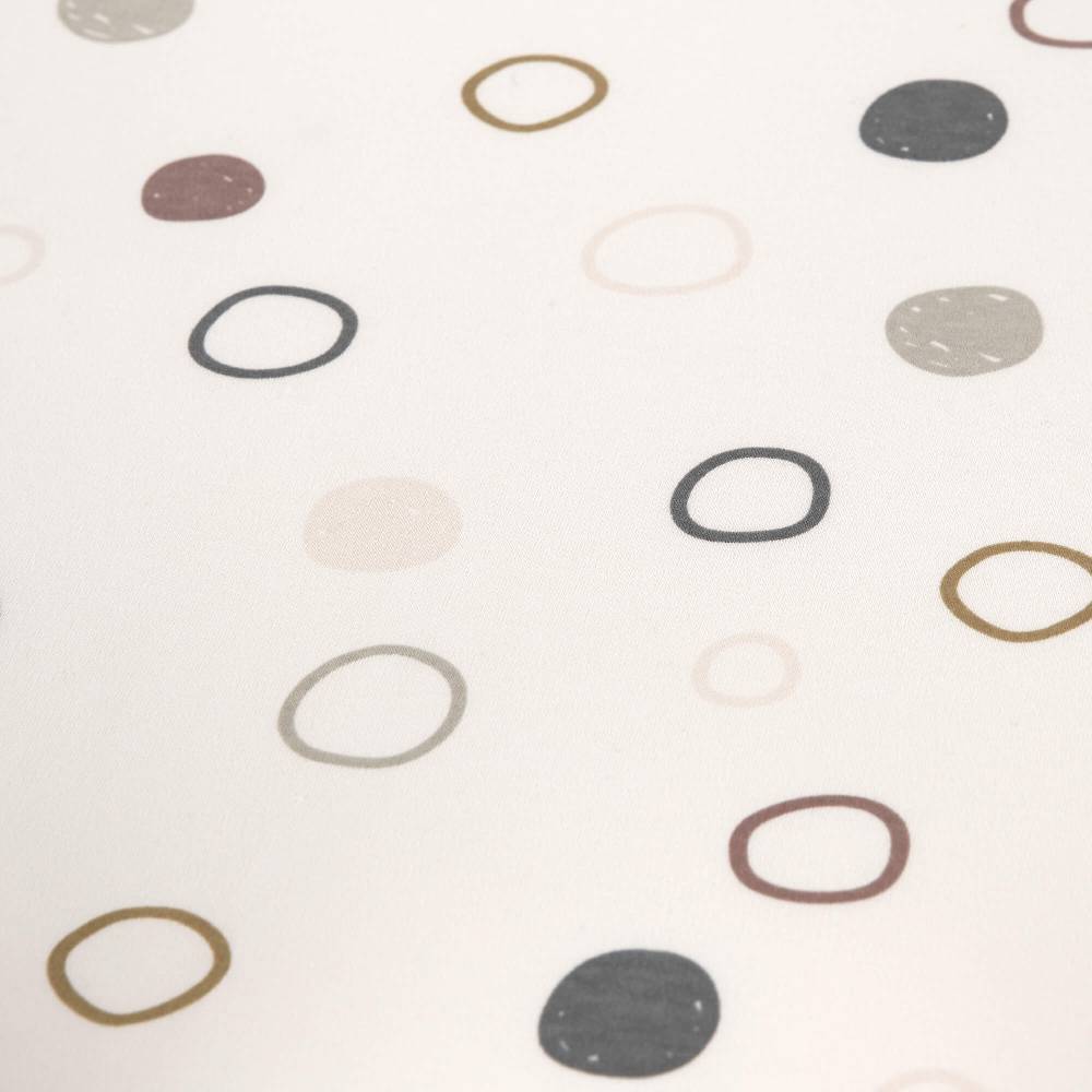Lässig Babydecke - Bio Baumwolle, Circles Offwhite Riesige Rabatte