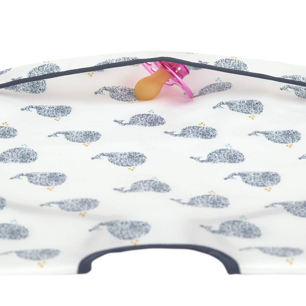 Lässig Ärmellätzchen - Bib Long Sleeve, Little Water Whale 50% Rabatt mit kostenlosem Versand