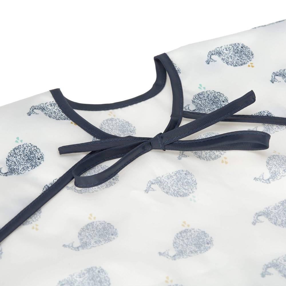 Lässig Ärmellätzchen - Bib Long Sleeve, Little Water Whale 50% Rabatt mit kostenlosem Versand