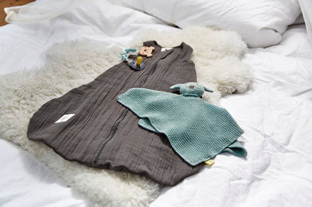Lässig Baby Sommerschlafsack Tog 1 - Bio Baumwolle, Anthrazit 50% Rabatt für begrenzte Zeit