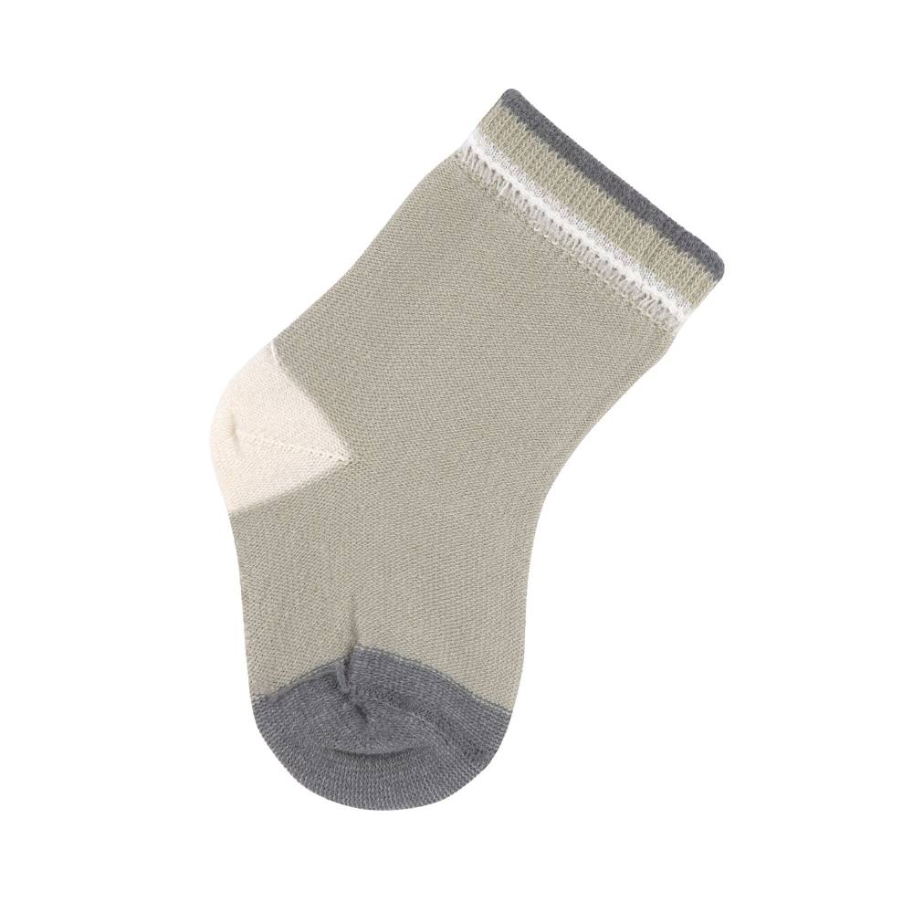 Lässig Kinder Socken (3er-Set), Anthrazit Oliv Outlet