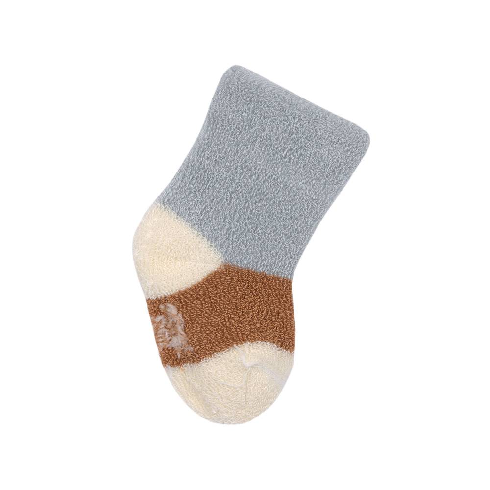 Lässig Frottee Socken Kinder (3er Set), Hellblau Karamell Verkauf