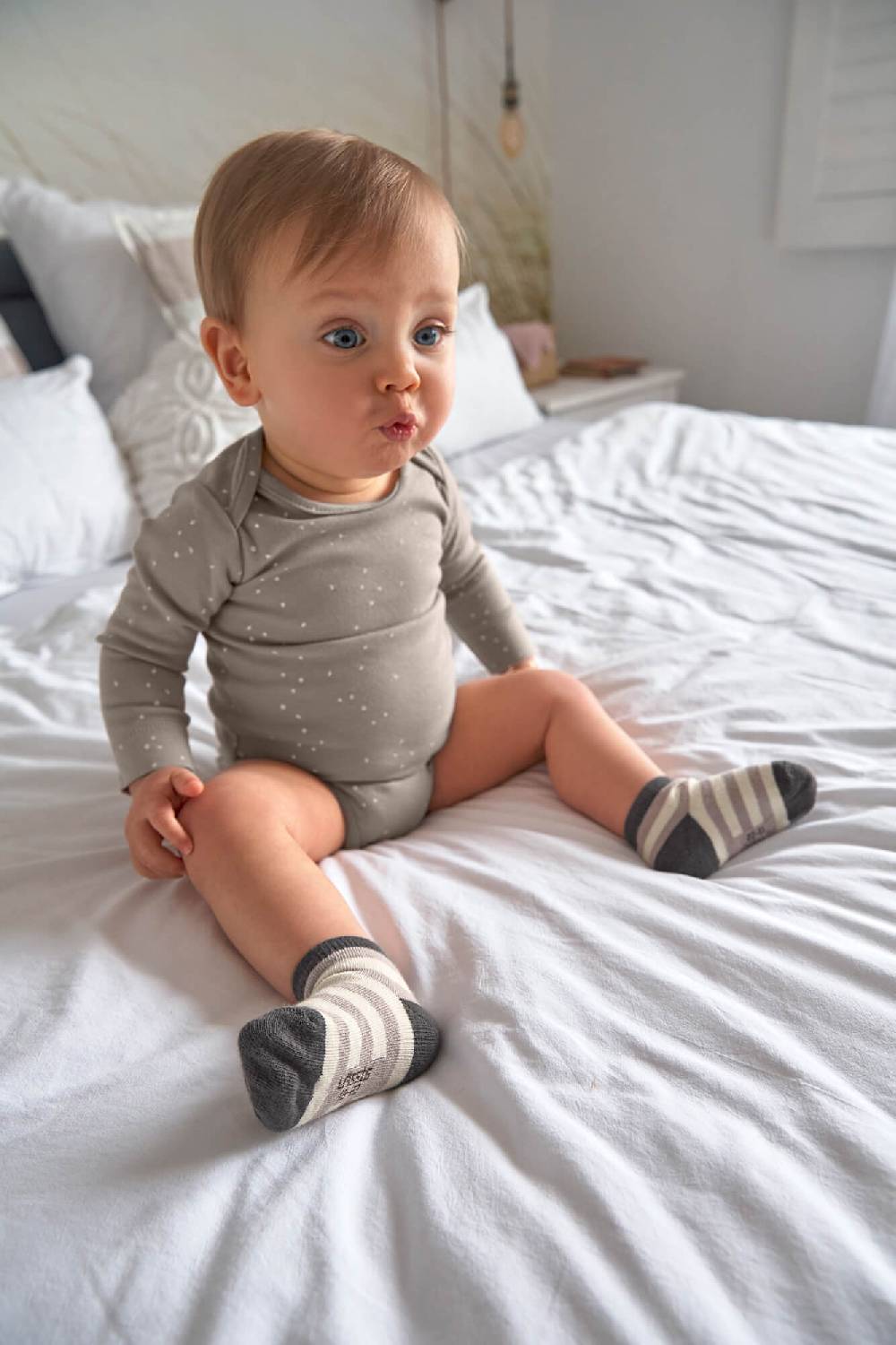 Lässig Kinder Socken 3er-Set, Anthrazit Taupe Hotsell