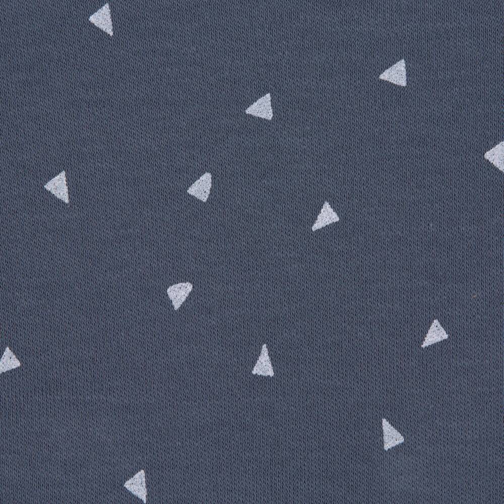 Lässig Babymütze - Bio Baumwolle, Dreiecke, Blau Fabrik Onlineshop