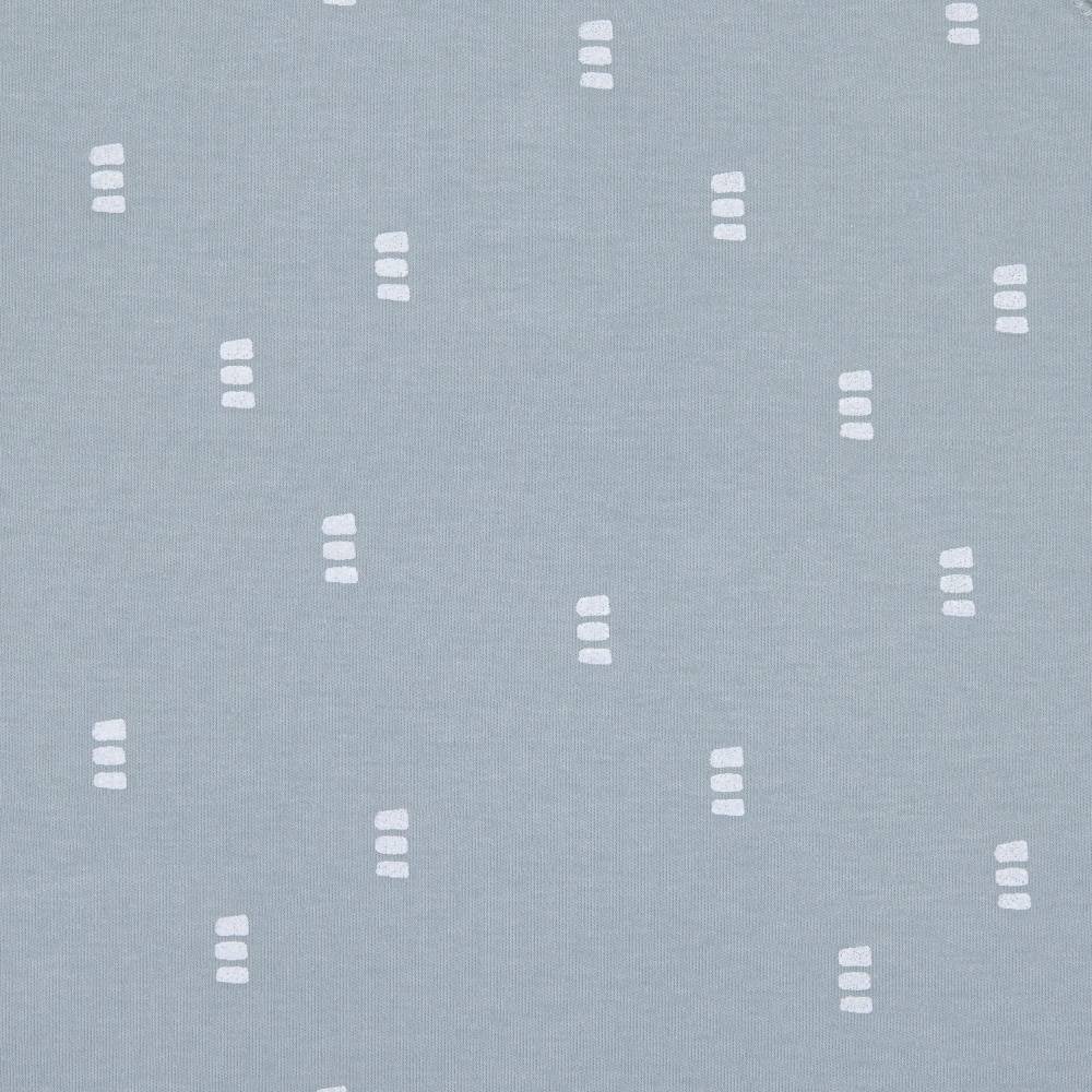 Lässig Baby Wickelshirt - Bio Baumwolle, Blocks, Hellblau Sonderangebot
