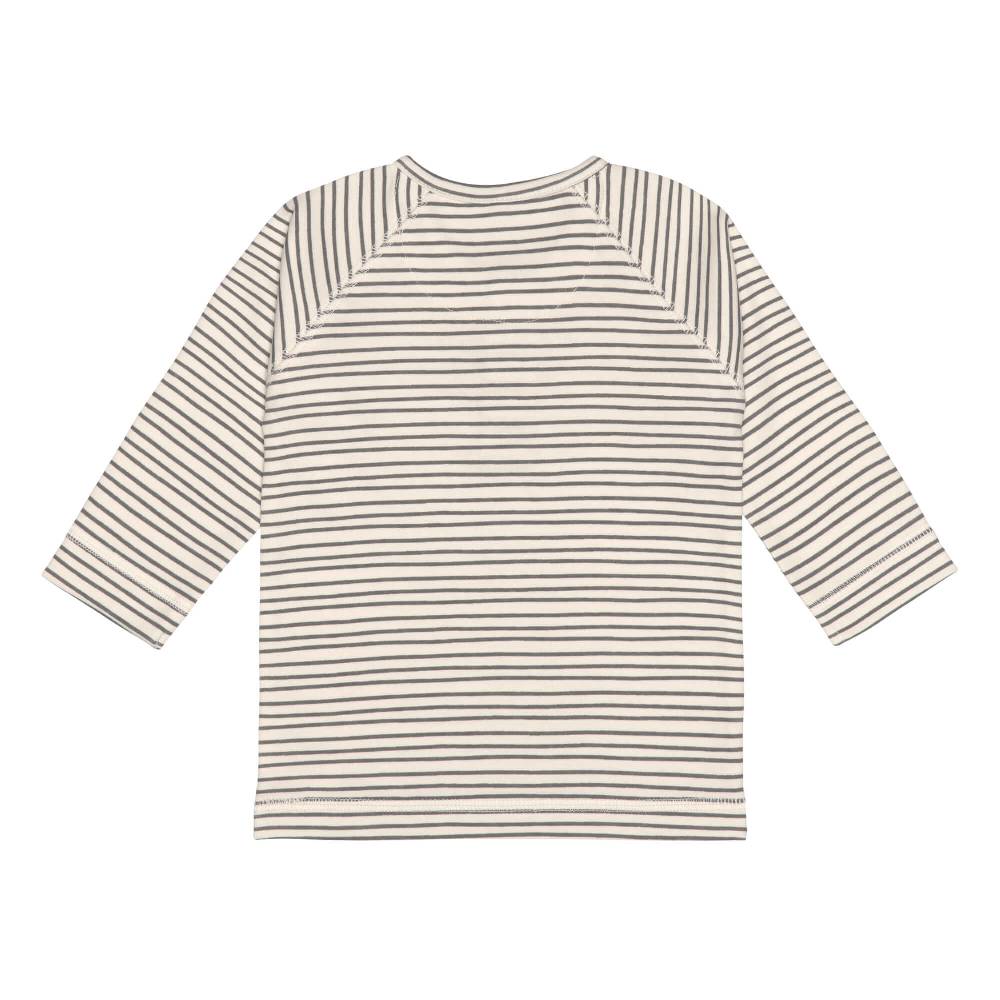 Lässig Baby Langarmshirts - Bio Baumwolle, Striped, Grau Rabatt