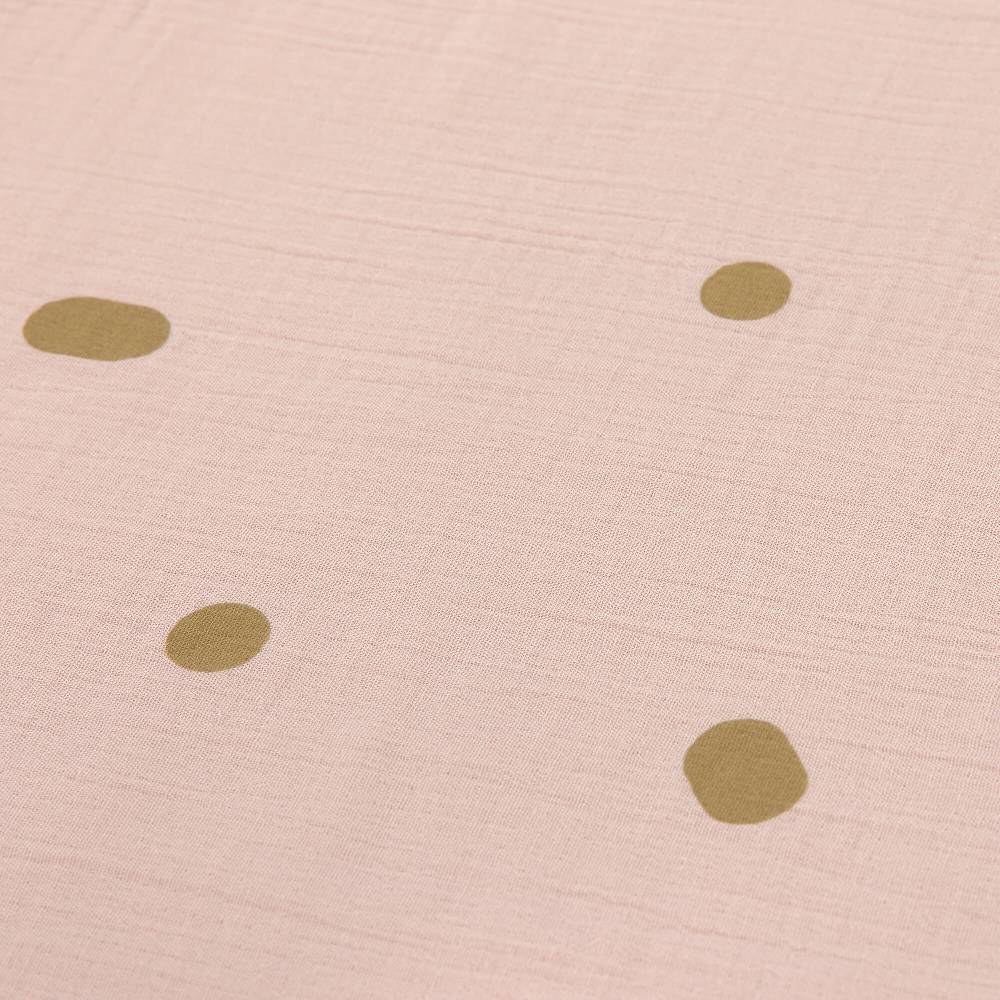 Lässig Babydecke - Bio Baumwolle, Powder Pink, Rosa Online Outlet