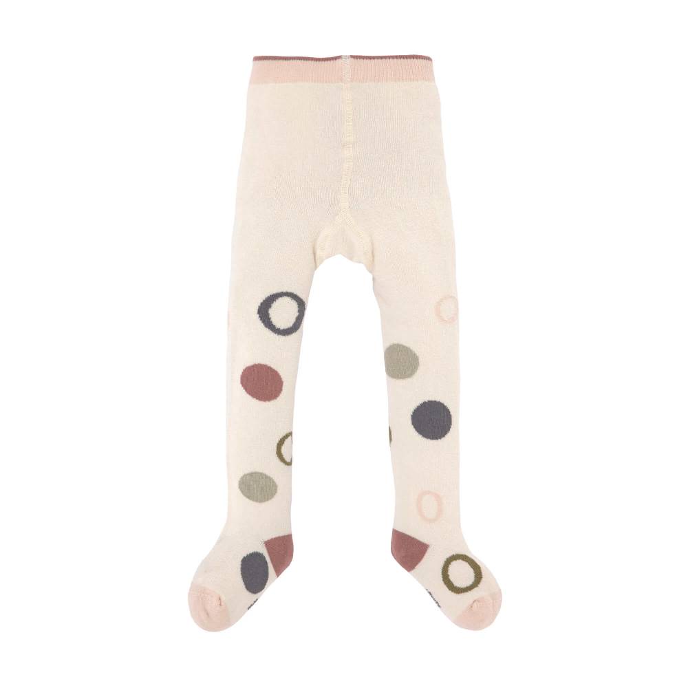 Lässig Strumpfhose GOTS - Tights, Circles offwhite Neuheiten