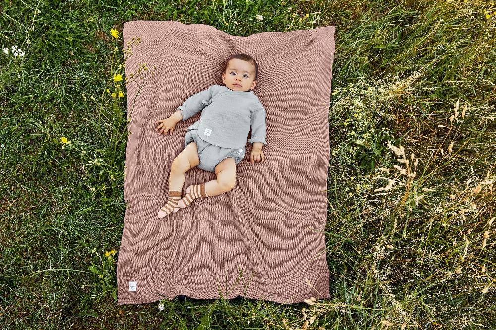 Lässig Babydecke - Bio Baumwolle, Frizzy Rosa Bestseller