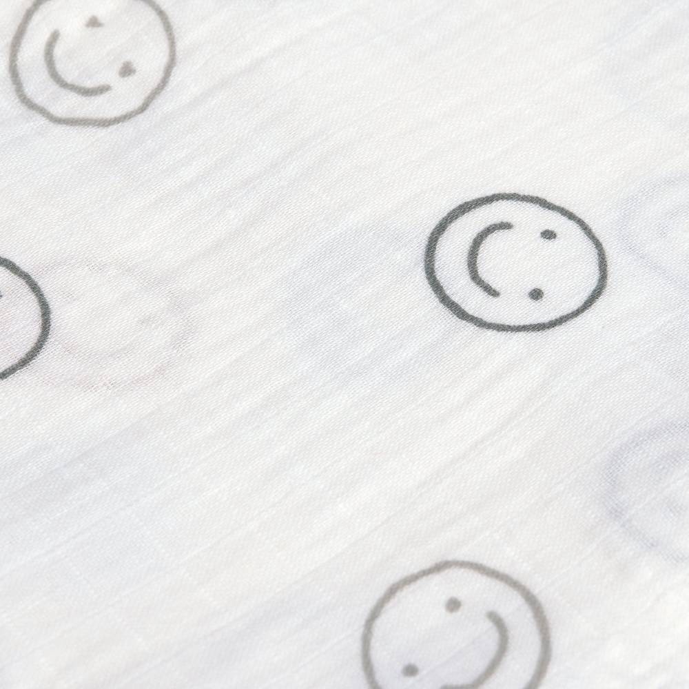 Lässig Mulltücher 3er Set 85 x 85 cm - Tiny Smile, Beige Saisonale Angebote