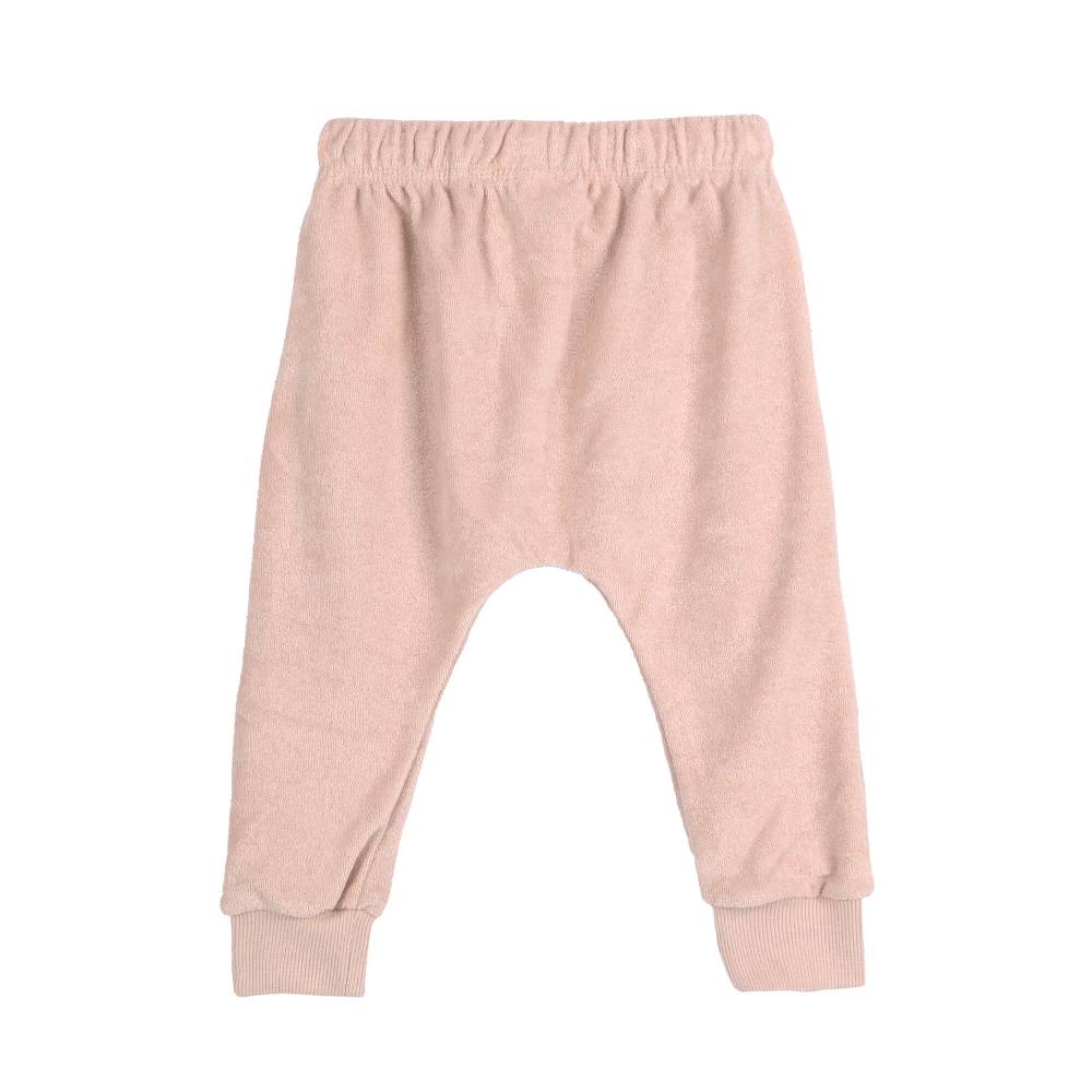 Lässig Frottee Hose Kinder - Powder Pink, Rosa Tägliche Deals