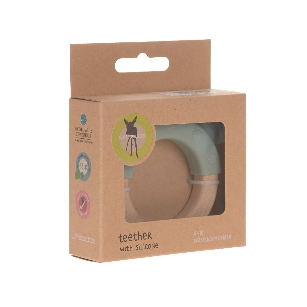 Lässig Greifling mit Beißhilfe - Teether Ring, Little Chums Cat Tiefpreis