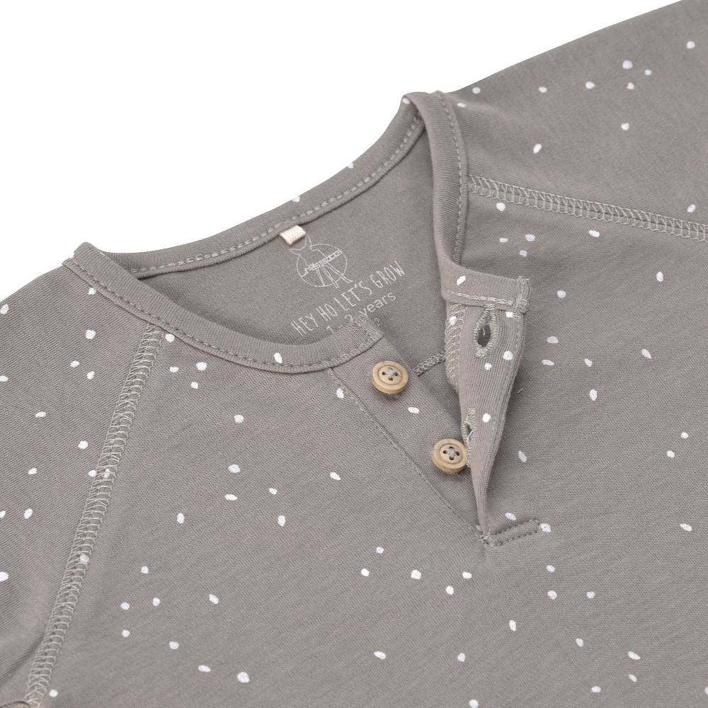 Lässig Baby Langarmshirts - Bio Baumwolle, Sprinkle Grau Neueste Stile