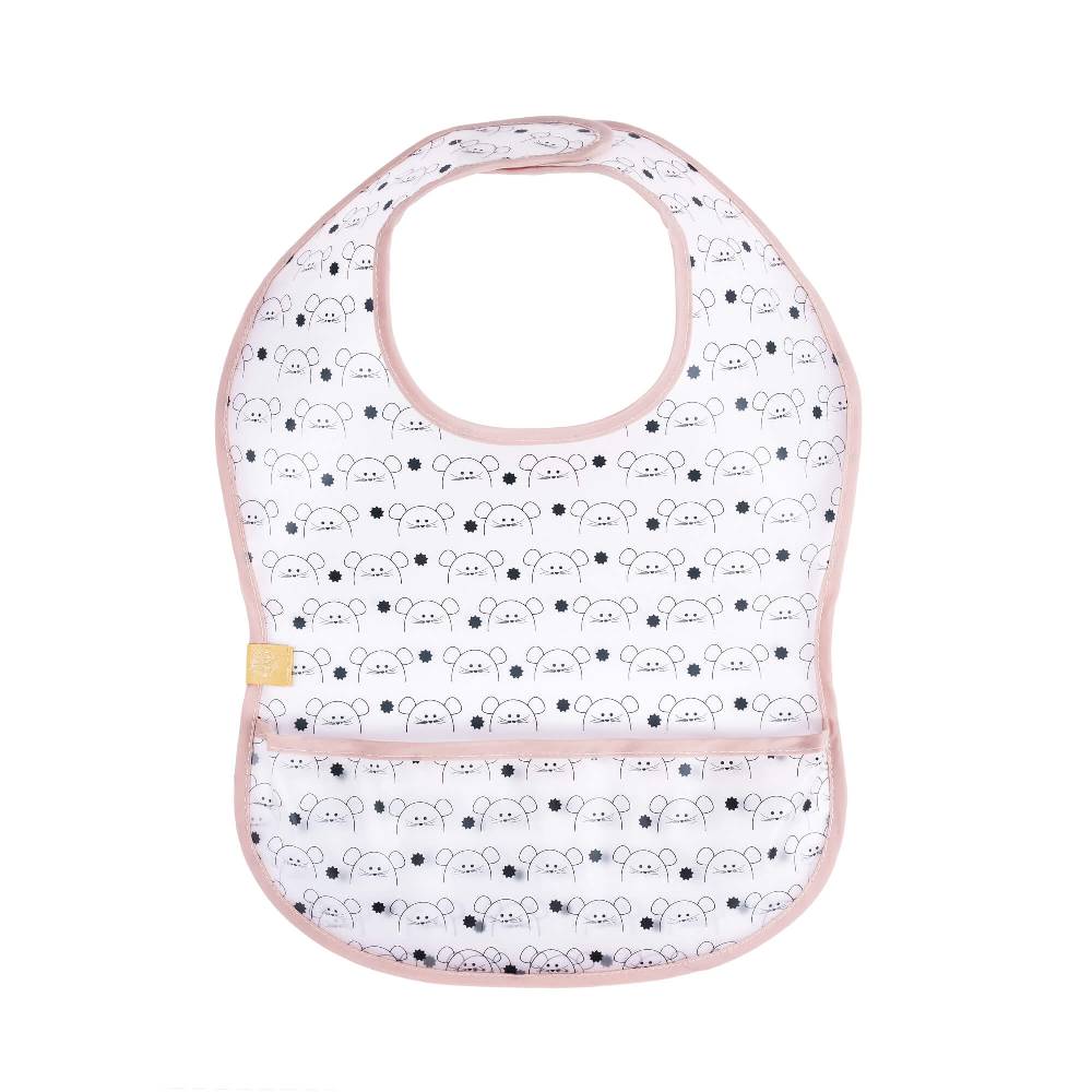 Lässig Lätzchen mit Auffangschutz - Bib EVA, Little Chums Mouse Zeitbegrenzte Promotion