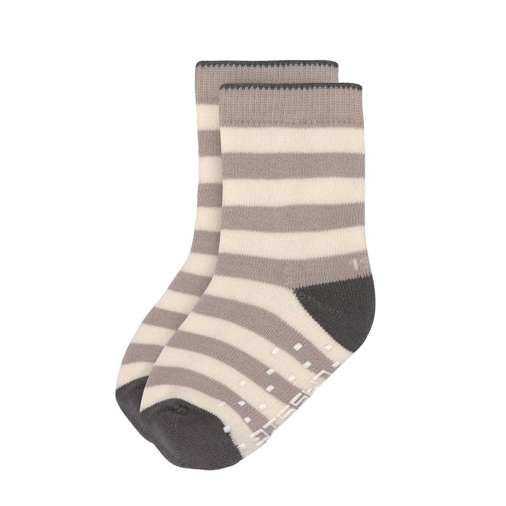 Lässig Kinder Antirutsch-Socken (2er-Set), Anthrazit Taupe Bis zu 65% Rabatt