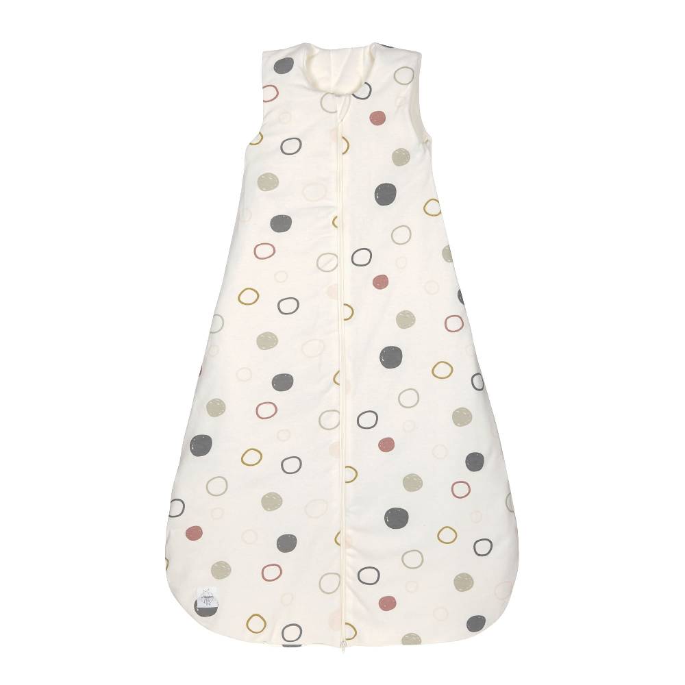 Lässig Babyschlafsack 2,5 TOG - Circles offwhite, Beige Nur für heute