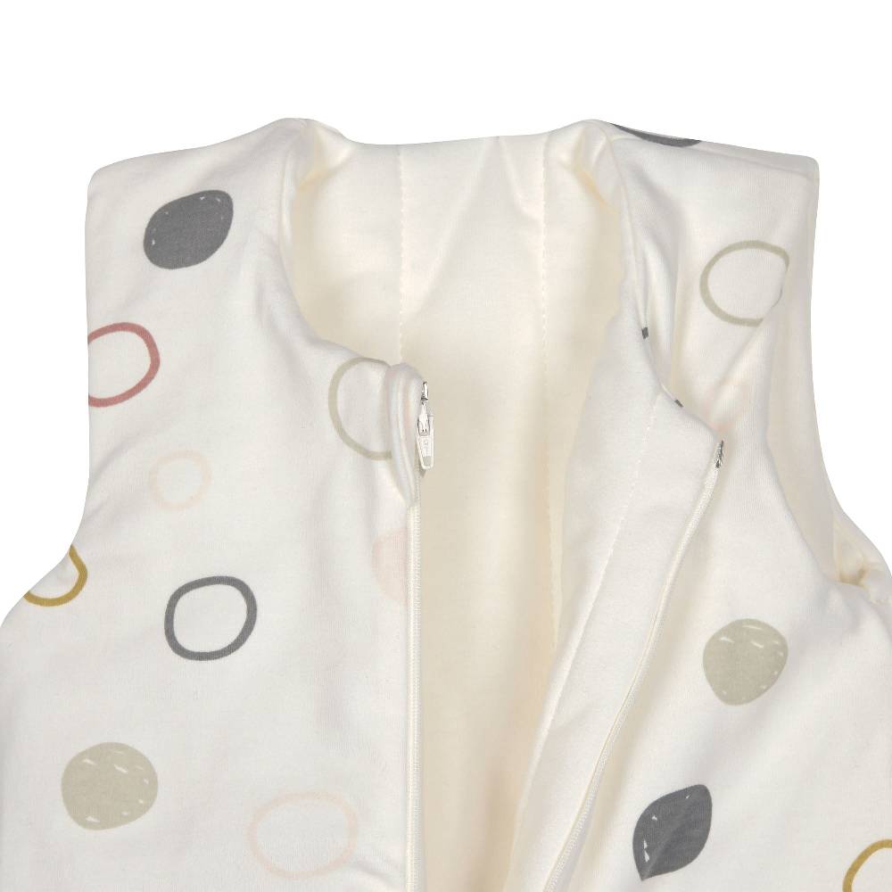 Lässig Babyschlafsack 2,5 TOG - Circles offwhite, Beige Nur für heute