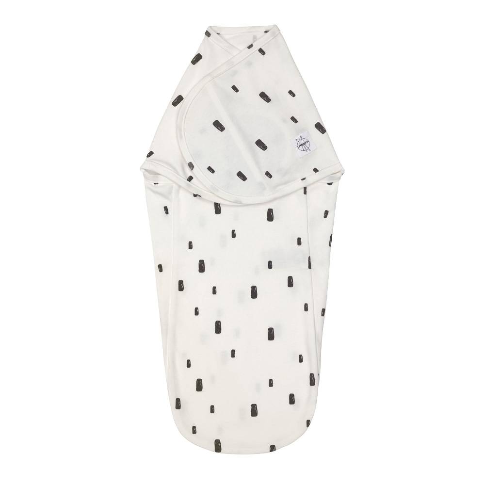 Lässig Pucksack - Bio Baumwolle, Bricks Milky, Weiß Sonderangebot der Fabrik