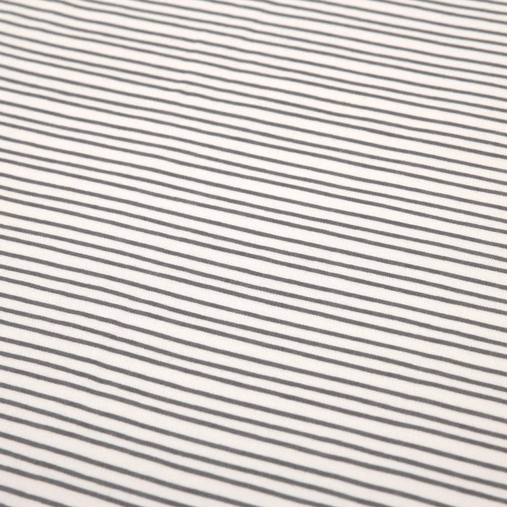 Lässig Babydecke - Bio Baumwolle, Striped Grey Bis zu 55% Rabatt