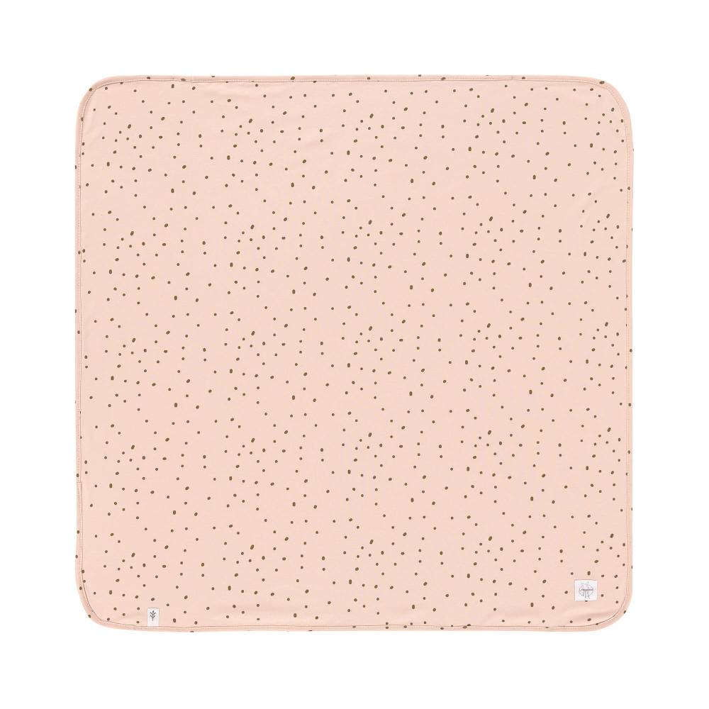 Lässig Babydecke - Bio Baumwolle, Powder Pink 50% Rabatt für begrenzte Zeit