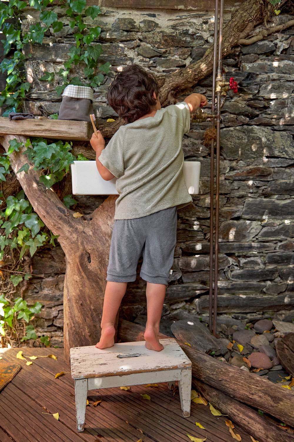 Lässig Frottee Shorts Kinder, Anthrazit Rabatte dieses Monats