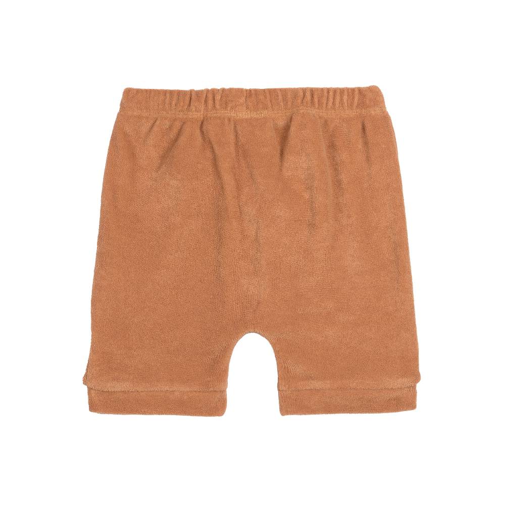 Lässig Frottee Shorts Kinder, Karamell 2025